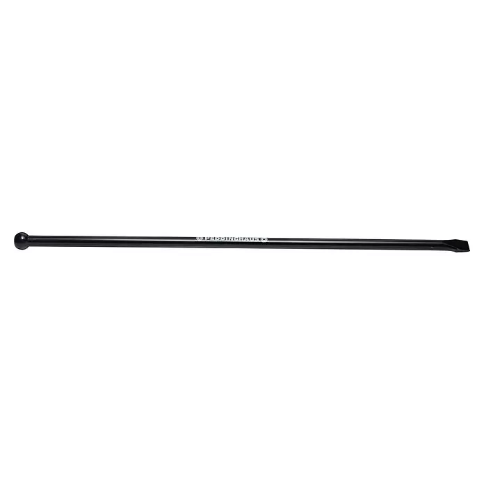 Peddinghaus Brechstange - Länge: 1.250 mm, Durchmesser: 30 mm - Schwarze Peddinghaus Meißelstange mit runder Schlagfläche und zulaufendem, flachem Arbeitsende.