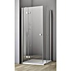 GEO Hit Eckdusche (100 x 100 x 202,2 cm, Beschichtet, Stärke: 6 mm, Silber)