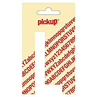 Pickup Etiqueta adhesiva (Motivo: L, Blanco, Altura: 90 mm)