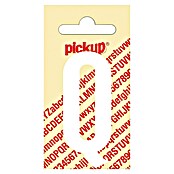 Pickup Aufkleber (Motiv: Q, Weiß, Höhe: 60 mm)