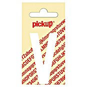 Pickup Aufkleber (Motiv: V, Weiß, Höhe: 60 mm)