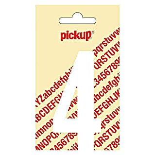 Pickup Etiqueta adhesiva (Motivo: 4, Blanco, Altura: 90 mm)