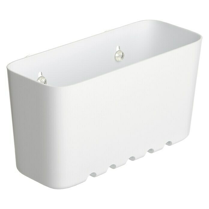 Tatay Cesta de baño Standard (8,5 x 20 x 11 cm, Blanco)