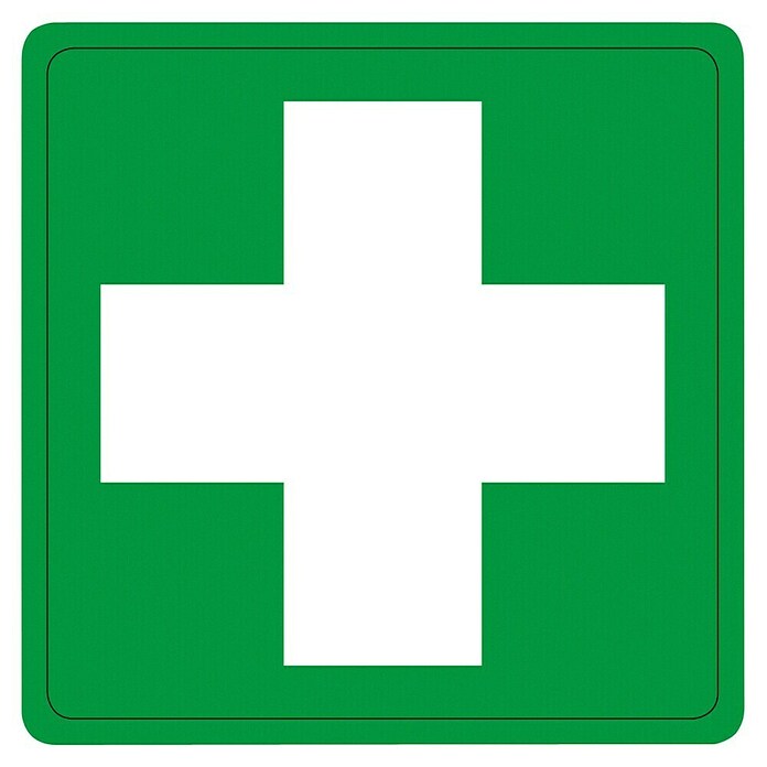 Pickup Samolepilni listki  (Do x Š: 7,5 x 7,5 cm, Prva pomoč) | 1360 - Schildershop und Hausnummern | AAHG - Sicherheit Sonstiges | AAH - Sicherheit | AA - Eisenwaren | A - Eisenwaren | BAUHAUS