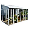 Palram Wintergarten San Remo (B x T x H: 4,25 x 3 m x 3,1 m, Verkehrsweiß)