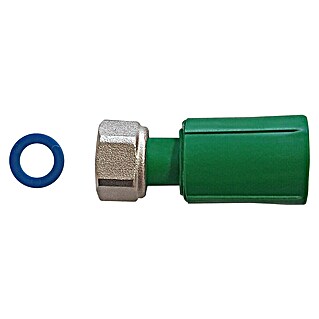 HDPE spojnik (Premer: 20 mm, Polipropilen, Velikost navoja: ½″)