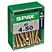 Spax Tornillo universal (4 x 50 mm, Rosca completa, 40 uds.)