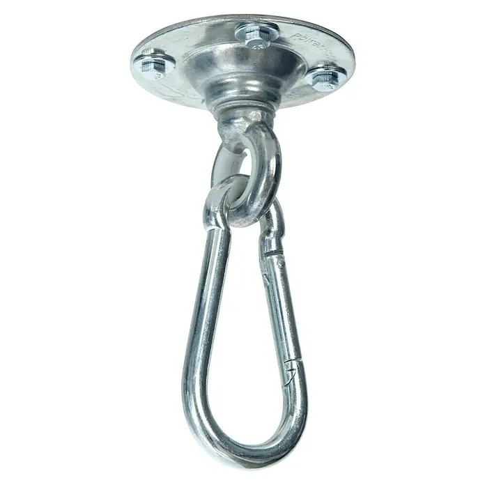 Amazonas Befestigung Powerhook - Belastbarkeit: 200 kg - Deckenhaken-Set mit Karabinerhaken, ideal für Hängesessel oder Boxsäcke, robust und einfach zu montieren für sicheren Halt.