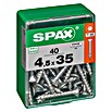 Spax Tornillo universal (Ø x L: 4,5 x 35 mm, Superficie WIROX, T-Star plus, 40 uds.)