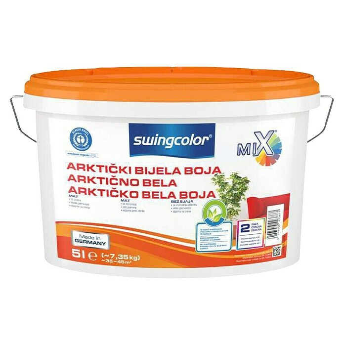 swingcolor Stenska barva Osnova 2  (Bela, 5 l) | Mešalnica barv | Barve in tapete | Izdelki | BAUHAUS