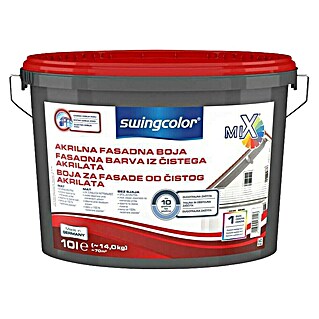 swingcolor Fasadna barva Base 1 (Bela, 10 l, Mat)