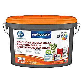 swingcolor Stenska barva Osnova 4 (Bela, 2,5 l)