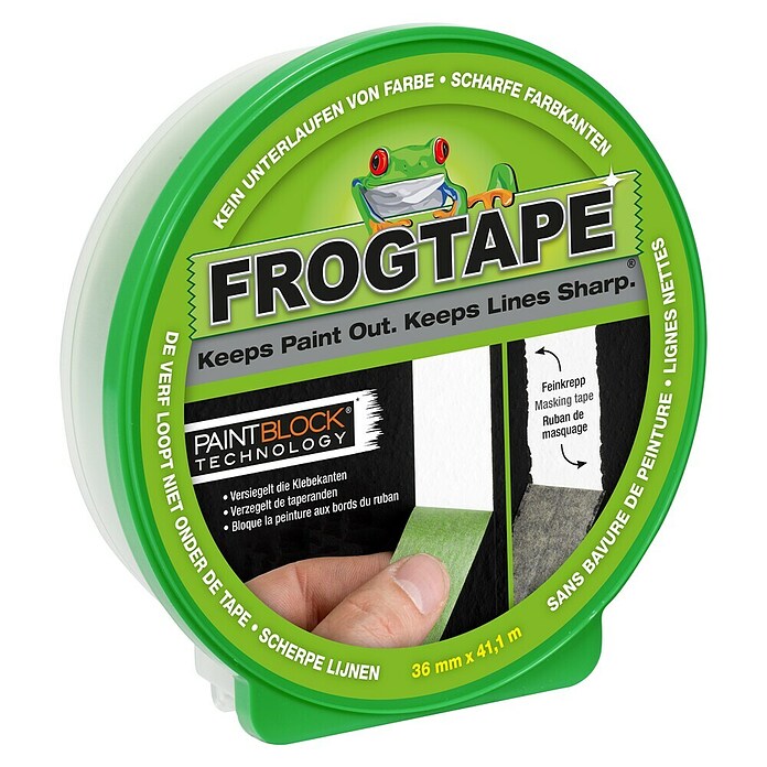 Frogtape Kreativklebeband (41,1 m x 36 mm, Grün)