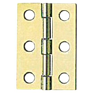 Stabilit Scharnier (L x B: 51 x 32 mm, Messing)