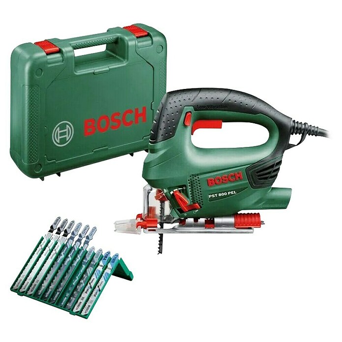 Bosch Električna vbodna žaga PST 800 PEL  (500 /min - 3.000 /min, 80 mm) | 2256 - Stichsägen Marke | BBDD - Stichsägen/Multisägen | BBD - Elektro WZ/Großmaschinen | BB - ElektroWZ/Großmaschinen | B - Werkz/Masch/Maschzubeh/Auto | BAUHAUS