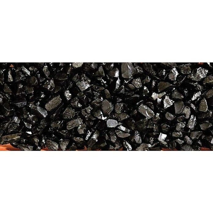 Marmorni drobljenec Nero Ebano  (Zrnavost: 30 mm - 50 mm, 25 kg) | 5687 - gesackte Ware (Zierkiesel/Sand/P | FAEA - Gartenbaustoffe | FAE - Gartenbaustoffe | FA - Baustoffe | F - Baustoffe | BAUHAUS