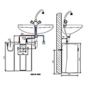 AEG Depósito de montaje inferior (5 l, 2.000 W, +35 °C a +85 °C)
