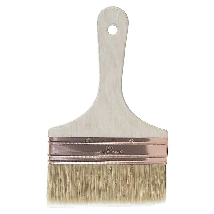 Osaka Paletina Spalter - Anchura cerdas: 140 mm, Tipo de cerdas: Cerdas naturales, Material empuñadura: Madera - Brocha con mango de madera y cerdas naturales, ideal para pinturas precisas y resultados de alta calidad, fabricada en Francia.