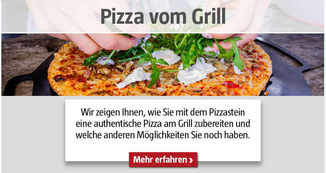 Pizza vom Grill