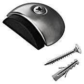 Inofix Tope de puerta 3163 (Acero inoxidable, Plateado/Negro)