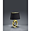 Trio Leuchten Lámpara de sobremesa Taba (60 W, Dorado, Altura: 52 cm)
