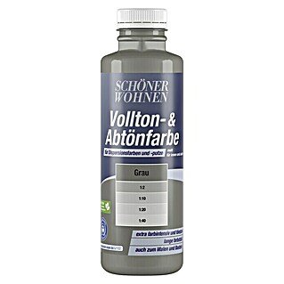 SCHÖNER WOHNEN-Farbe Vollton- & Abtönfarbe (Grau, 500 ml, Matt)