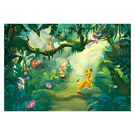 Komar Disney Edition 4 Fototapete Lion King Jungle