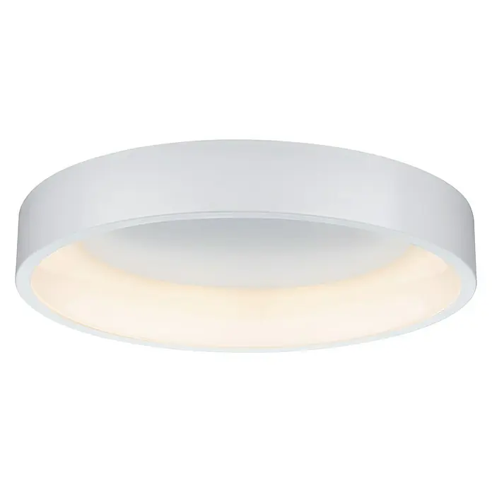Paulmann LED-Deckenleuchte rund Ardora - Durchmesser: 45 cm - Runde, weiße Deckenleuchte, die ein sanftes, indirektes Licht abgibt und für eine moderne Raumbeleuchtung sorgt.