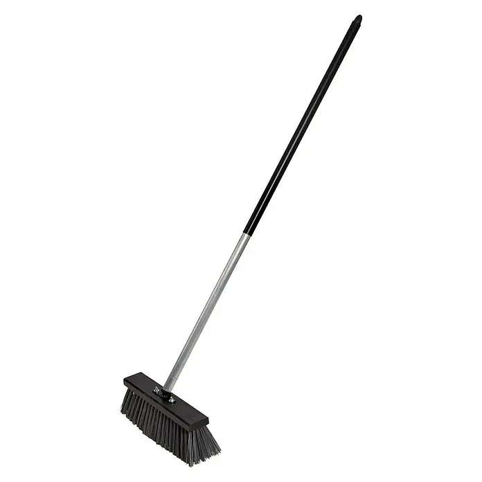 Connex Kinderbesen Mit 76 Cm Holzstiel - Robuster Straßenbesen Für Kleine Gartenhelfer