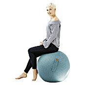 Sitting Ball Gymnastikball Felt (Aquarius, Durchmesser: 65 cm, Material Bezug: 100 % Polyester)