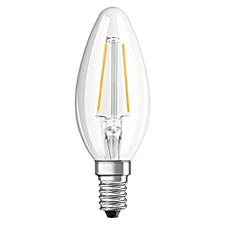 Osram Retrofit LED-Lampe Classic B (E14, 2,5 W, B35, 250 lm, 2 Stk.)