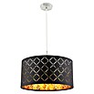 Globo Clarke Pendelleuchte (60 W, Schwarz, Höhe: 140 cm)