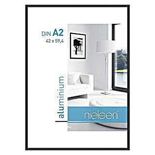 Nielsen Alurahmen Classic (42 x 59,4 cm, Schwarz)