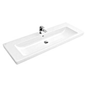 Villeroy & Boch Subway 2.0 Einbauwaschbecken (130 x 47 cm, Mit schmutzabweisender Glasur, Beckenunterseite ungeschliffen, Keramik, Weiß)