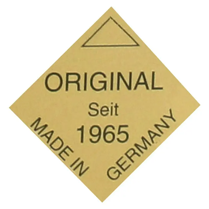 Eufab Wackeldackel - Länge: 30 cm - Original-Etikett "Made in Germany Seit 1965" mit Dreieck-Symbol. Dieses steht für Qualität und Tradition.