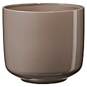 Soendgen Keramik Bari Okrogli lonec  (Zunanje dimenzije (Ø x V): 19 x 17 cm, Rjava, Keramika) | 8450 - Übertoepfe Keramik | IAKA - Gefäße Indoor | IAK - Gefässe,Deko outdoor, Zeitschriften | IA - Gartenhartware | I - Stadtgarten | BAUHAUS