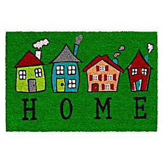 Kokosov predpražnik Ruco Print (Home 4 Houses, Zelene barve, 40 x 60 cm)