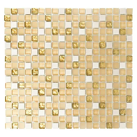 Mosaikfliese Quadrat Crystal Mix XCM M910