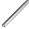 Kantoflex U-Profil (L x B x H: 1.000 x 10 x 18 mm, Stärke: 1 mm, Hart-PVC)
