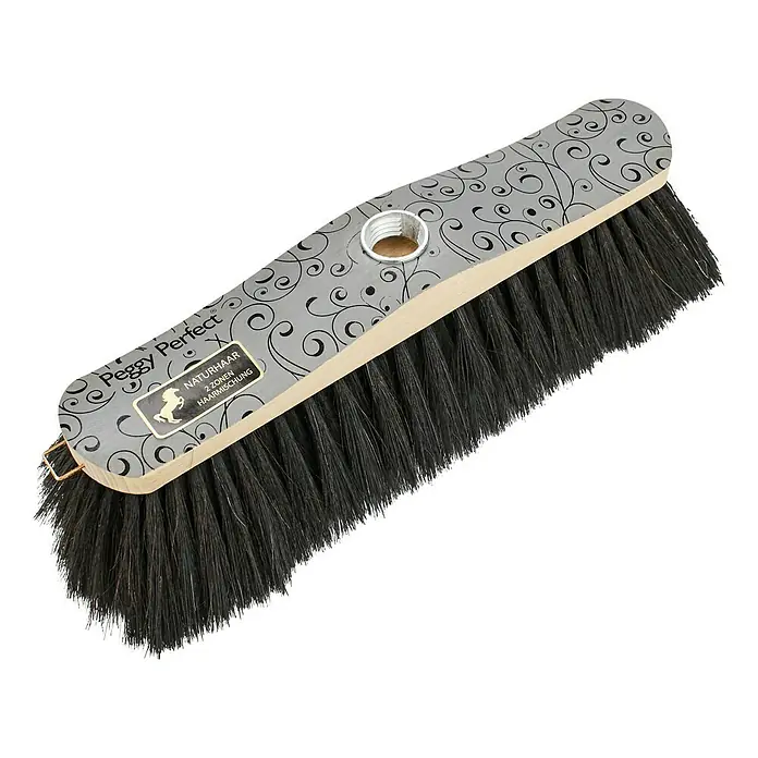 Peggy Perfect Besen Arabica - Breite Besen: 30 cm, Material Borsten: Naturhaarmischung - Peggy Perfect Naturbürste mit 2-Zonen-Haarmischung, ideal für glatte Böden. Die robuste Kehrbürste für den Innenbereich.