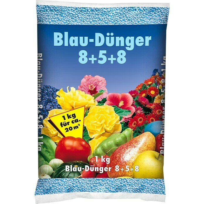 Blaudünger (1 kg, Inhalt ausreichend für ca.: 15 m²)