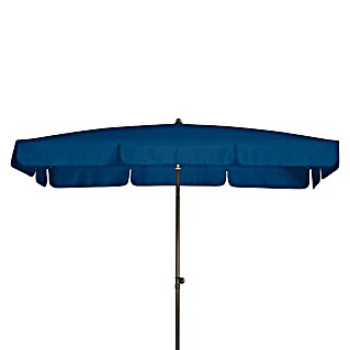 Doppler Marktschirm Sunline Waterproof III (Blau, L x B: 260 x 150 cm)
