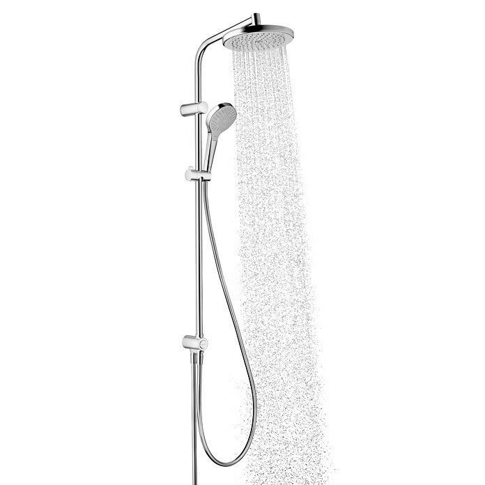 Hansgrohe Duschsystem My Select S Showerpipe 220Lochabstand: 88 cm, Anzahl Strahlarten: 3 Stk., Chrom Unknown