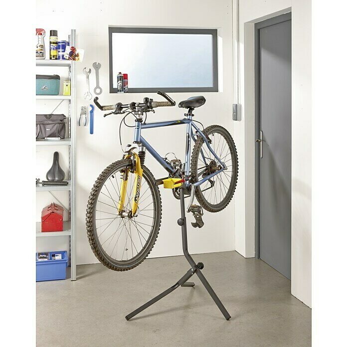 Mottez Soporte de reparación de la bici (Apto para: 1 bicicleta)