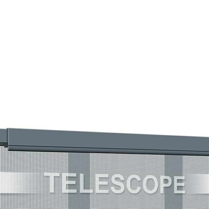 Schellenberg Mosquitera telescópica (An x Al: 70 x 220 cm, Antracita, Fibra de vidrio)