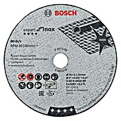 Bosch Professional Disco de corte (Diámetro disco: 76 mm, Espesor disco: 1 mm, Apto para: Acero inoxidable, Específico para: Amoladora batería Bosch Professional GWS 12V-76)