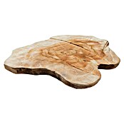 Baumscheibe (Teak, Unbehandelt, Durchmesser: 0 cm - 35 cm)