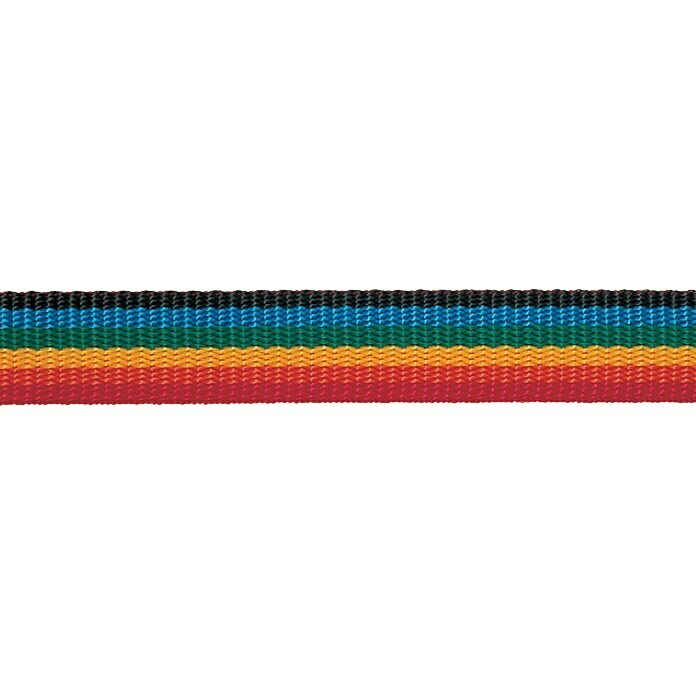 Stabilit Band, per meter (Belastbaarheid: 80 kg, Breedte: 25 mm, Polypropyleen, Regenboog)