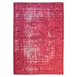Kayoom Kurzflorteppich Select 375 (Rot, 150 x 80 cm, 50% Baumwolle, 50% Polyester Chenille)