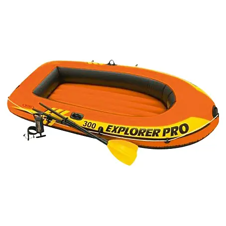 Intex  Bote hinchable Explorer Pro 300 con remos